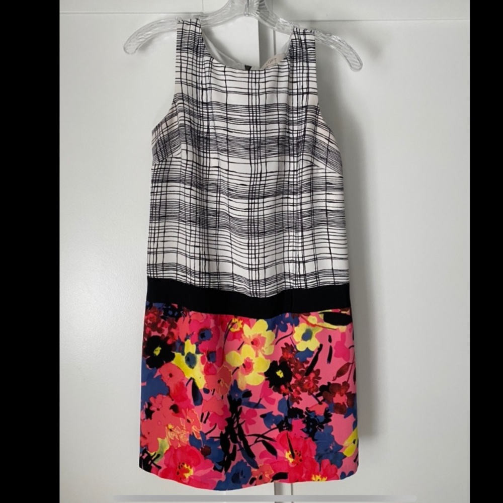 Loft shift dress - simple, box shape.